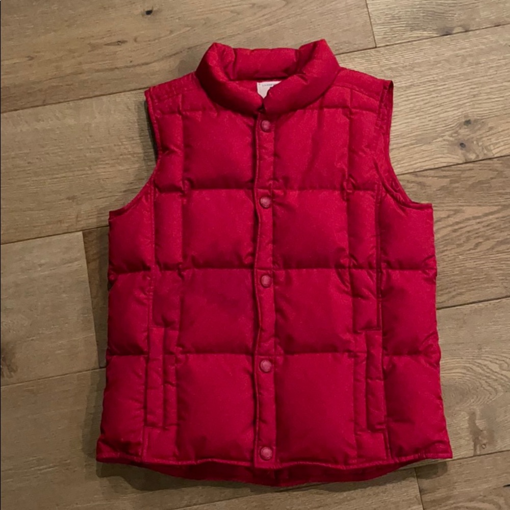 Lands End down puffer vest